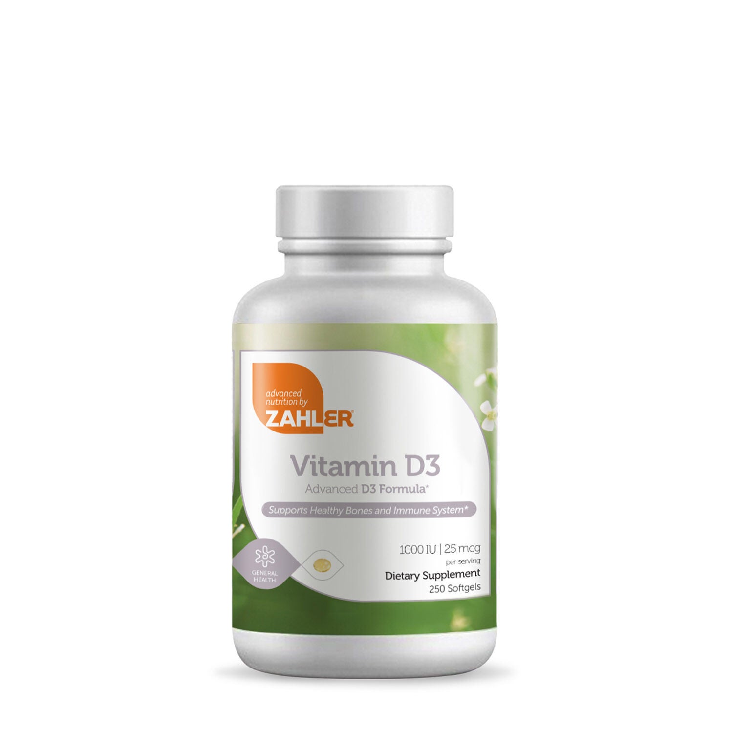 Zahler Vitamin D3 1000 IU